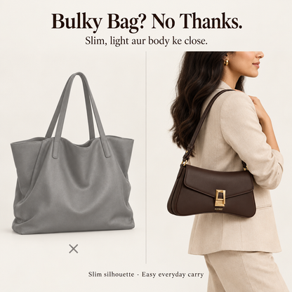 Reine Baguette Shoulder Bag