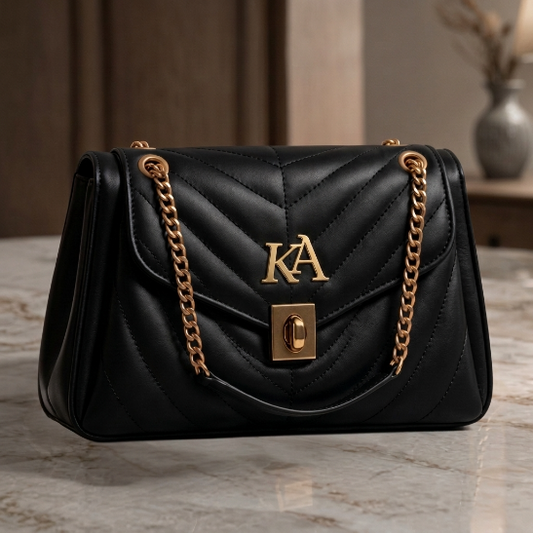 Nocturne Quilted Flap Bag