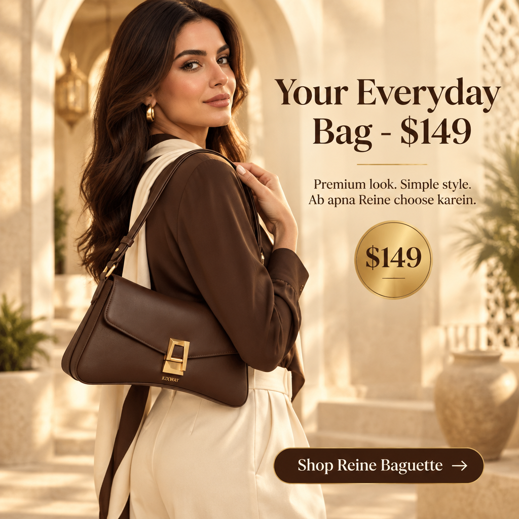 Reine Baguette Shoulder Bag